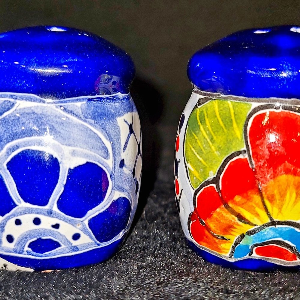 Hand Painted Salt & Pepper Shakers
